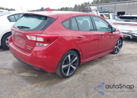 2017 Subaru Impreza 2.0I Sport z USA, uszkodzony, nr VIN 4S3GTAL62H3704450